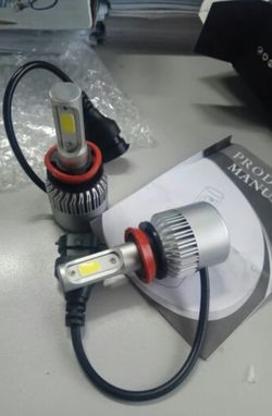 2pcs Car/Auto LED 8000LM 6500K*6 Months Warranty*Headlight Bulbs Low, High, Fog, Daytime, Luces Led, 9005, 9006, 9012, H1, H3, H7, H11, H4, 9007, H13