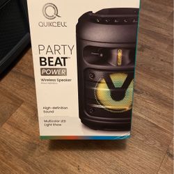 party beat power wireless speaker 