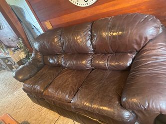 Free leather couch