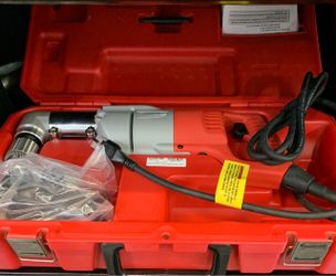 Milwaukee Corded Right Angle HeavyDuty Drill, 1/2” Chuck