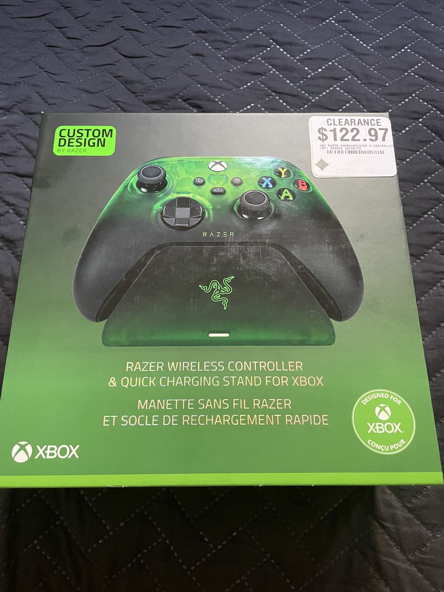 Razer Xbox One Controller With Charging Stand 