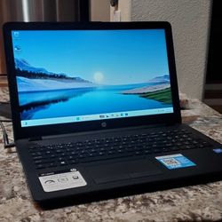 HP 15in Windows 11 Laptop 256gb SSD 