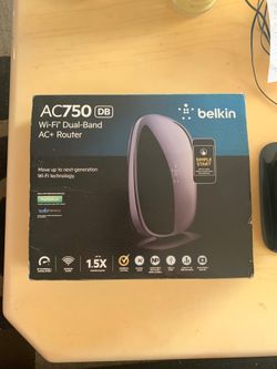 Belkin AC750 WiFi dual band AC + router