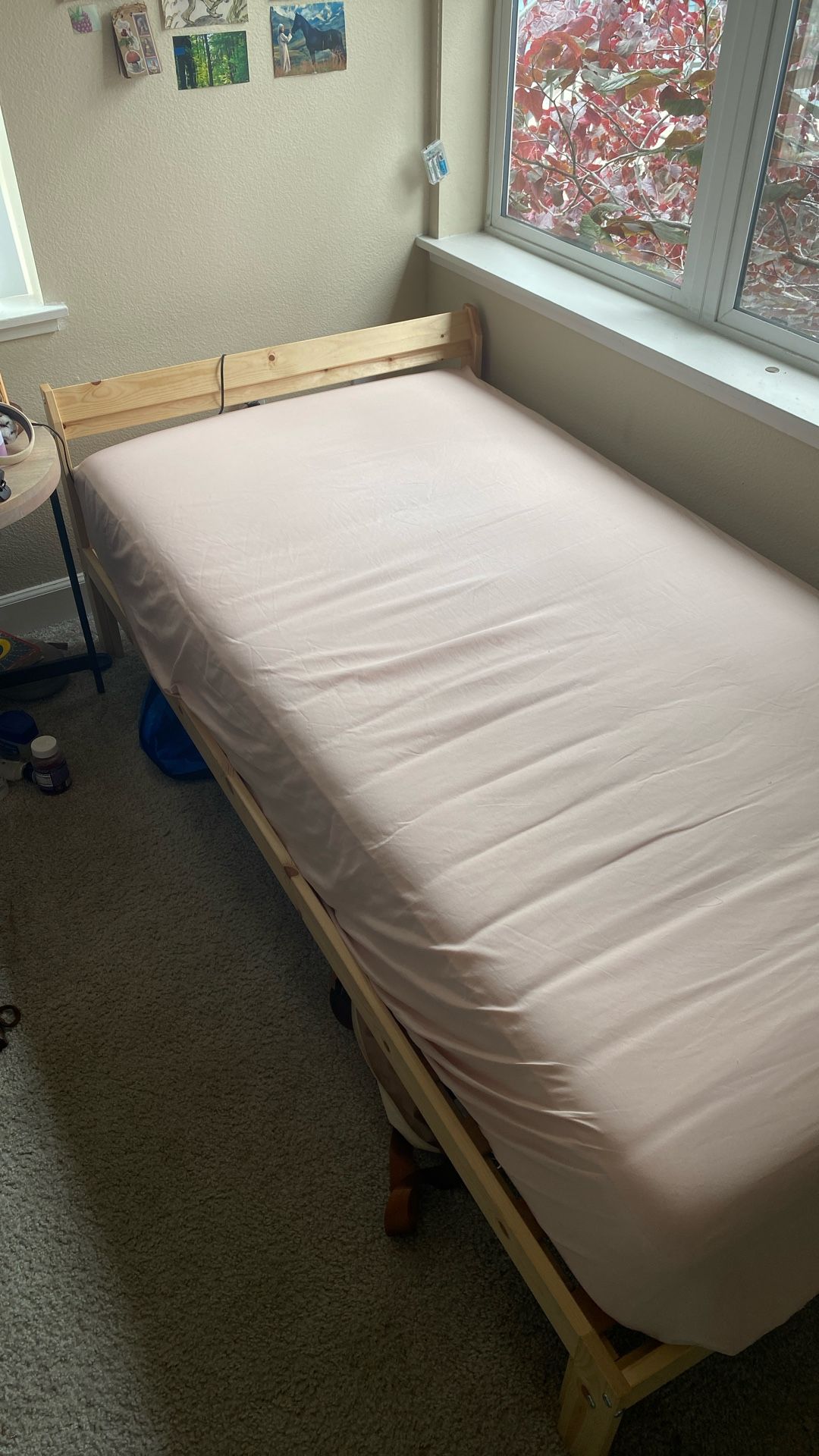 Twin XL Bed frame / Mattress Available For Pickup