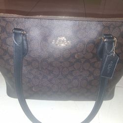 Coach Sig Zip Tote 