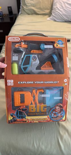 Big Adventures - Vehículo de juguete Stem con grúa