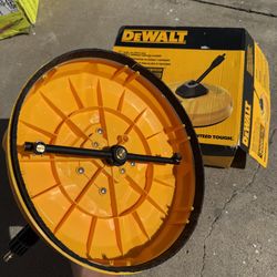 DEWALT 12 in. Rotating Driveway and Sidewalk Surface Cleaner Pressure Washer Attachment (3000 PSI MAX) 