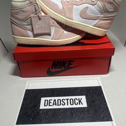 Nike WMNS Air Jordan 1 Retro High OG "Washed Pink" Size 10