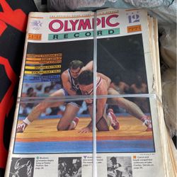 1984 Olympic Books, Magazines (vintage N Excellent Condition)over 60 Issues