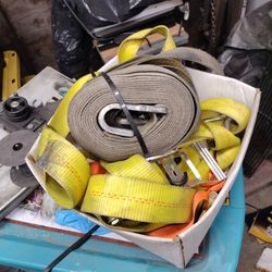 Tow Straps And Ratchet Straps