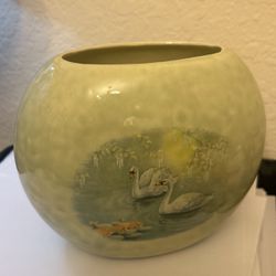 Antique Glazed Porcelain Vase