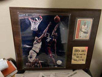 Rare Lebron James Rookie Of The Year Palau’s