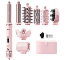 NEW! 8-in-1 Professional Hot Air Styler&Hair Dryer Brush