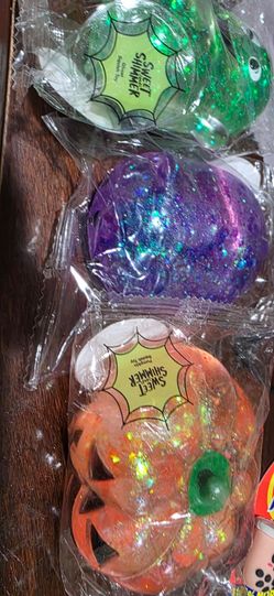Sweet Shimmer Halloween Squish Toys