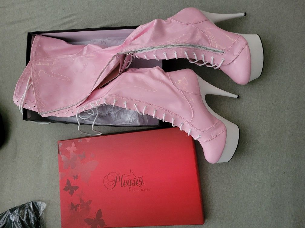 Size 14 Pleaser Heels New, Never Worn