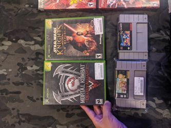 Play Station 2, Xbox Original, And SNES Games And Flappy Bird For NES