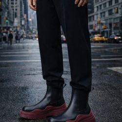  BOTTEGA VENETA TIRE BOOTS 42 EU