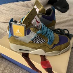 Union Air Jordan 4 Desert Moss