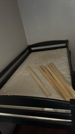 Twin size bunk bed frame