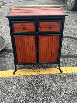 Bamboo Cabinet
