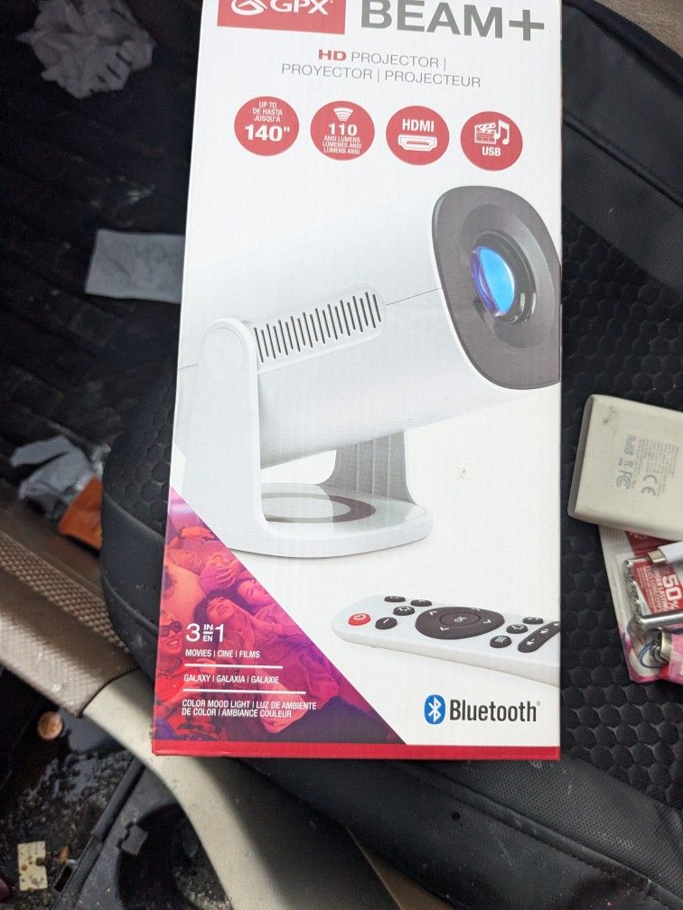  GPX Beam+ HD Projector 