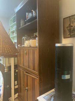 Five Shelf Display Cabinet 