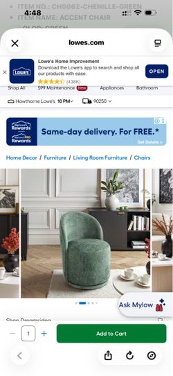 Dreamsidea Swivel Barrel Dining Chair - Modern Chenille Upholstered Armless Accent - 360 Rotation