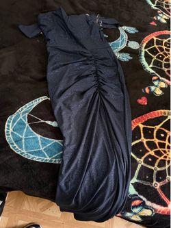 Blue elegant dress