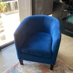 Blue Cozy Chair For Sale 