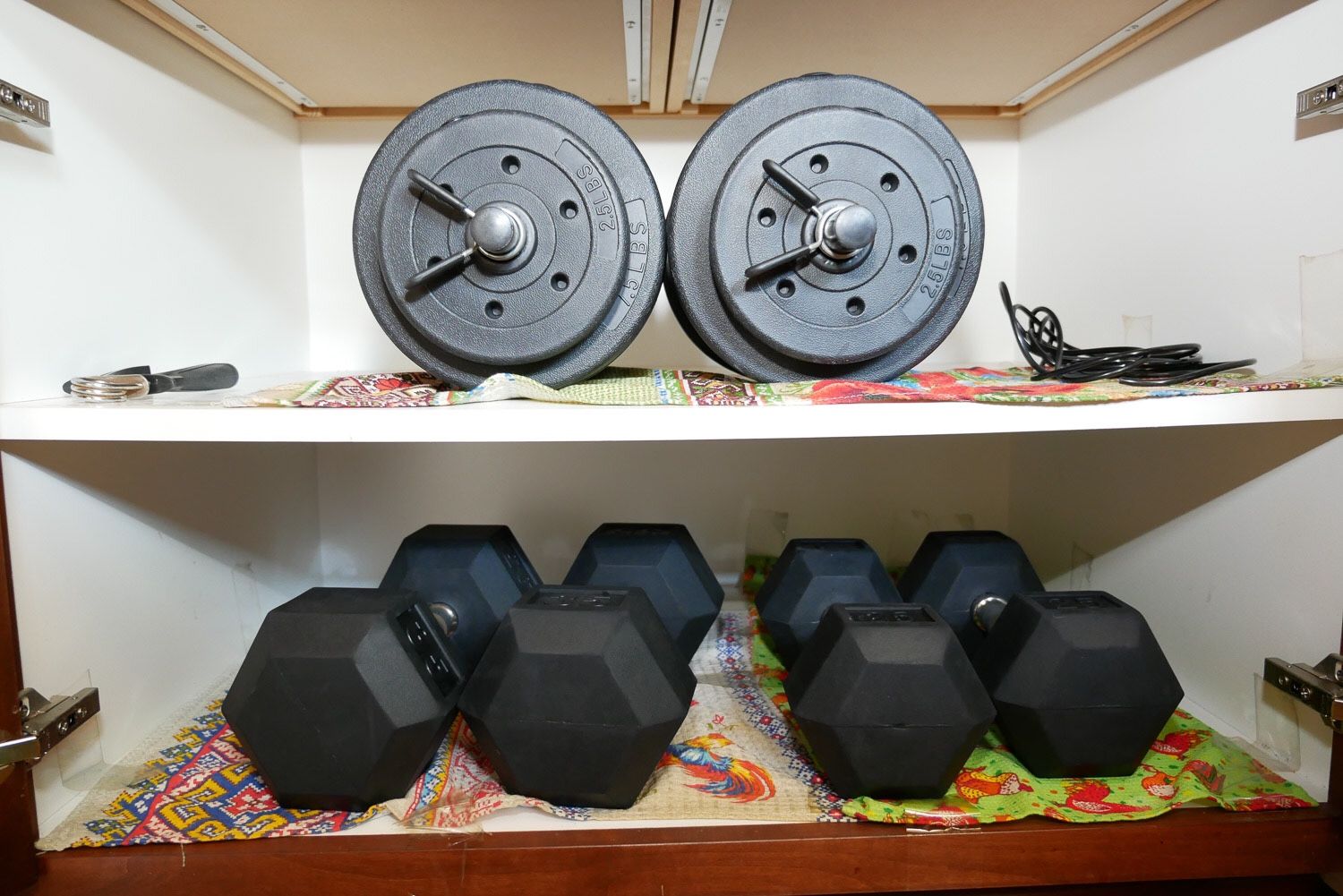 Adjustable & Hex Dumbbells