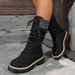 Lace Up Boots