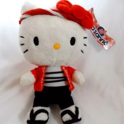 Hello Kitty Doll Sanrito Plush Japanese Karate Kung Fu 9” Small