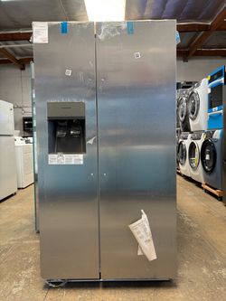 New! Frigidaire 36” Standard Depth Side by Side Refrigerator