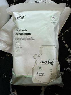 100 count Milk bags