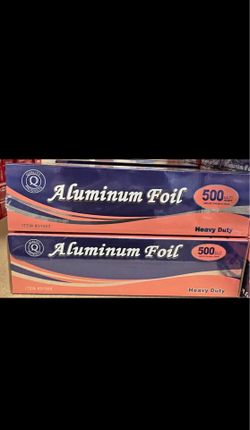 500 sQ feet aluminum foil $20