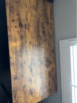 Wooden desk
