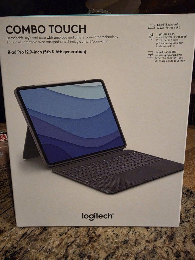 LOGITECH COMBO TOUCH FOR 12.9 IPAD PRO
