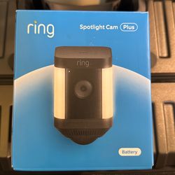 Ring spotlight camera plus