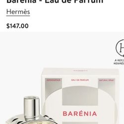 PERFECT CHRISTMAS GIFT NEW AUTHENTIC HERMÉS PARFUM