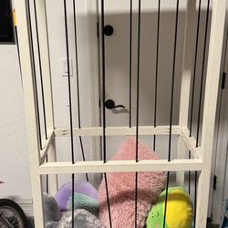 Large Wooden Stuffed Animal Zoo Storage Organizer - FULL of Plush Toys Included!