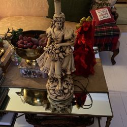 Ceramic Women Lamp