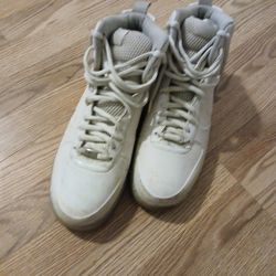 White Air Force Gel Bottom 