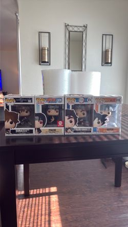 4 Variety Funko Pops