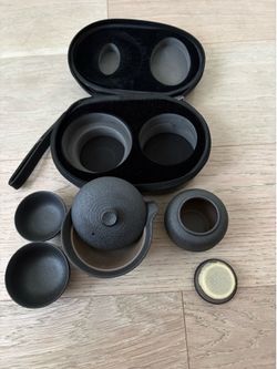 Exquisite Portable Travel Tea Set with Carrying Case