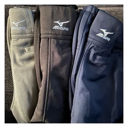 Size L: Mizuno Youth Girl’s Softball Pants Bundle