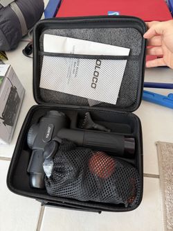 Toloco Massage Gun with Hard Case and Attachments