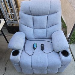 POWER LIFT RECLINER CHAIR ELECTRIC WITH HEAT & MASSAGE