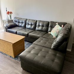 Leather Couch