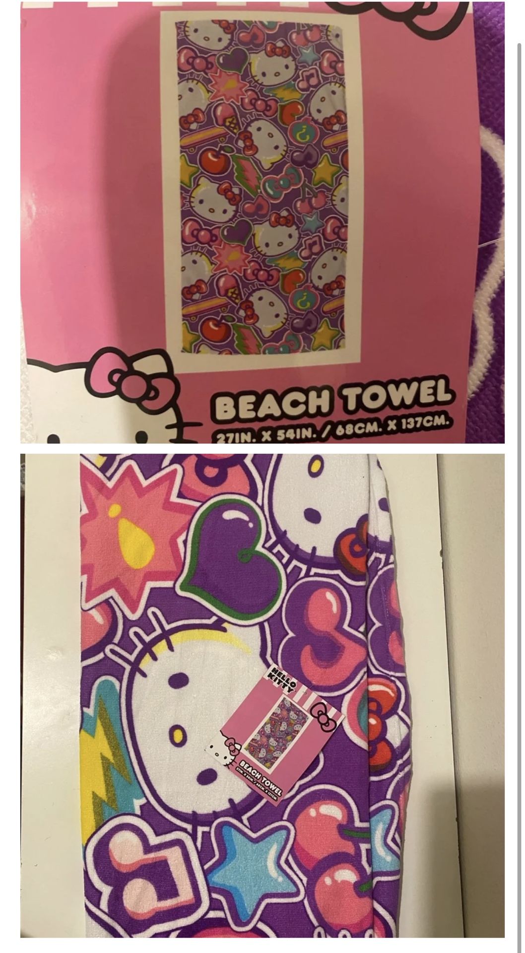 Hello Kitty Beach Towel 