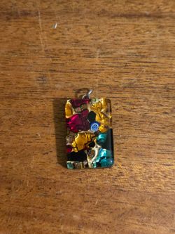 Stunning Vitro Di Murano Art Glass Pendant Italy